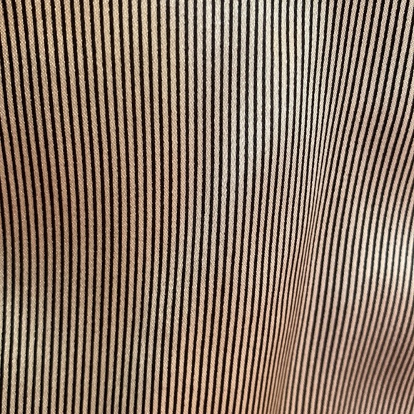 Long Cream-Colored Blazer with Slash Pockets "Armani Look"  Size L  Worn Once - Picture 7 of 10